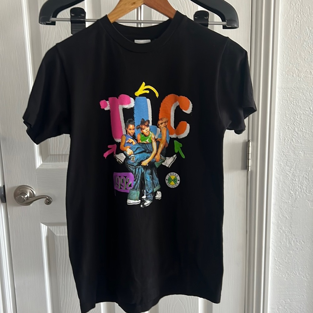 Vintage TLC Cross Colours T-Shirt size S